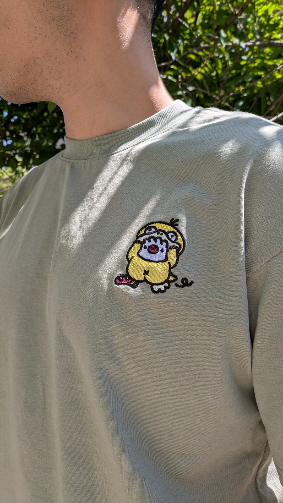 Psyduck Boulders Oversized Tee