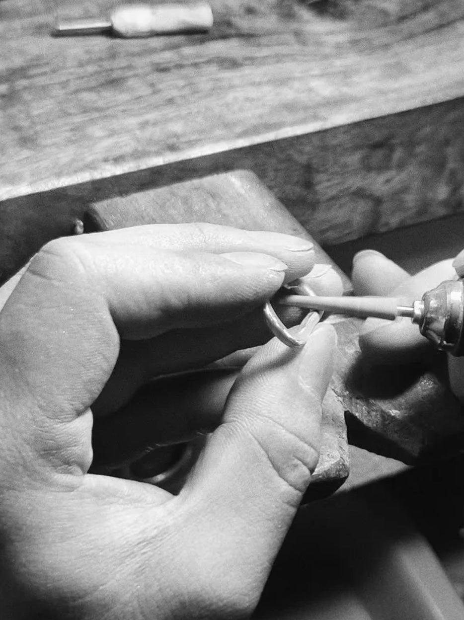 Silver Carabiner Necklace Pendant