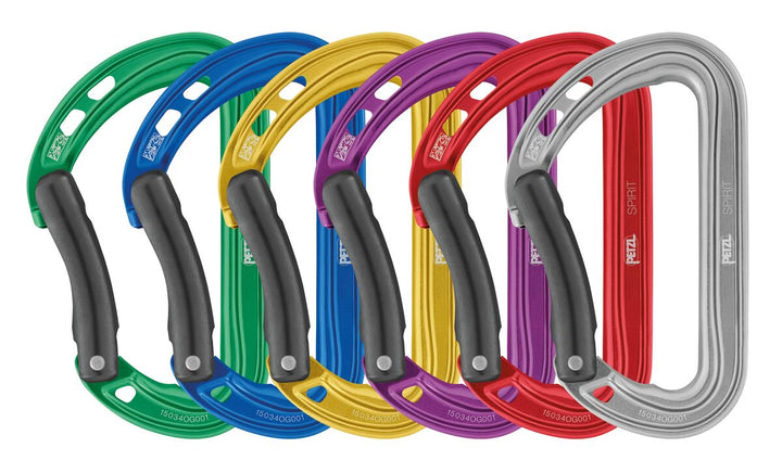 6 Carabiners SPIRIT Bent