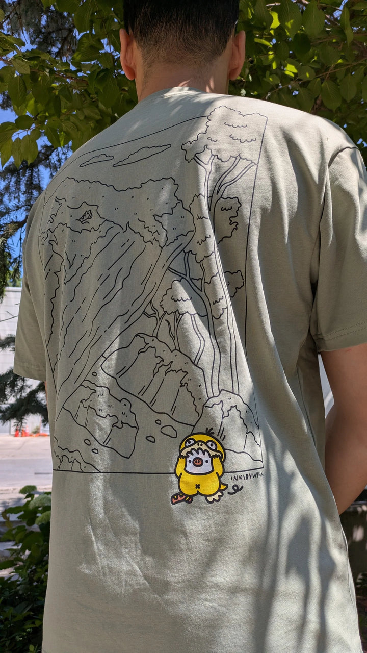 Psyduck Boulders Oversized Tee