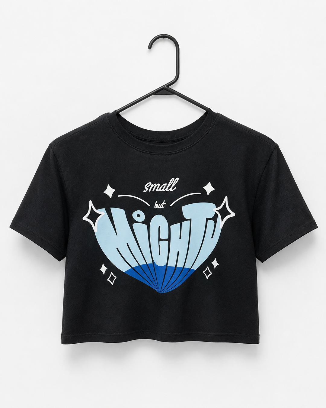 SENDSHINE Small But Mighty Cropped Tee