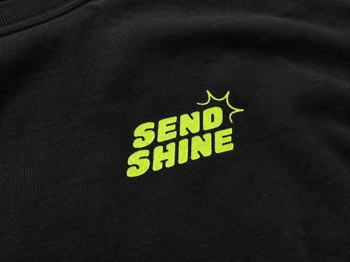 SENDSHINE Small But Mighty Cropped Tee