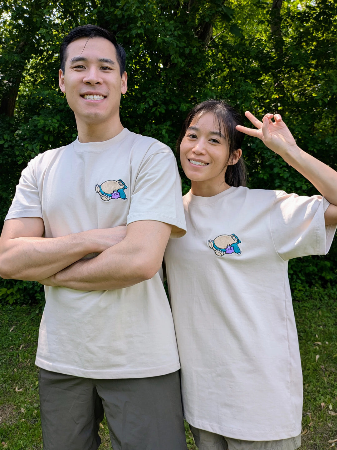 Snorlax Crash Pad Oversized Tee