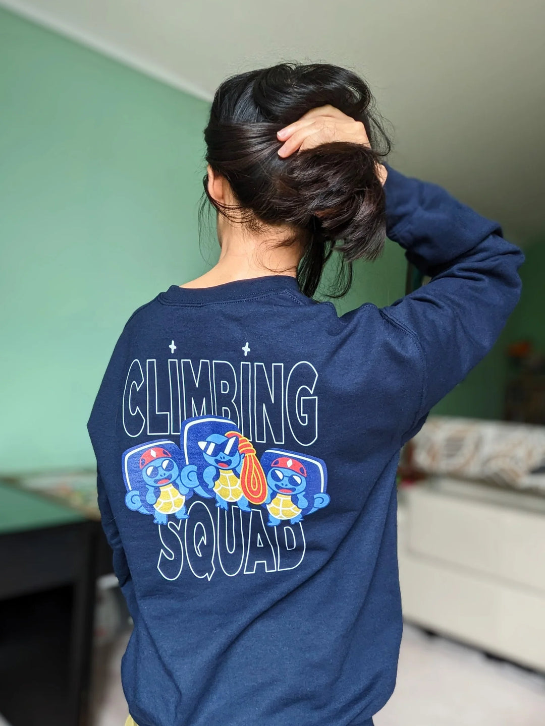 Squirtle Climbing Squad Sweater