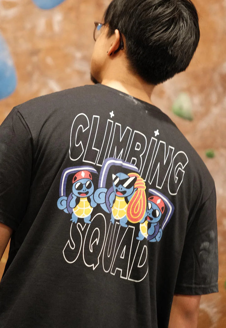 Squirtle Climbing Squad Tee